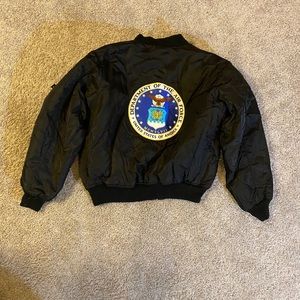 Reversible Air Force flight jacket